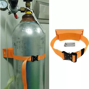 نگهدارنده کپسول اکسیژن مدل Wall Mount رنگ نارنجی