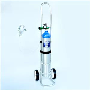 چرخ حمل کپسول اکسیژن مدل Aluminum Alloy سایز کوچک