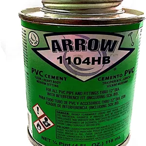 چسب حلال پی وی سی Arrow USA، 118 میلی لیتر