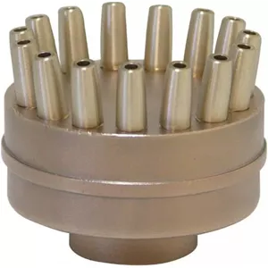 نازل فواره آب حوض مرواریدی 1 اینچ، نازل ولکان برنجی - 15 جت ثابت ساخت هند Pf – 1106