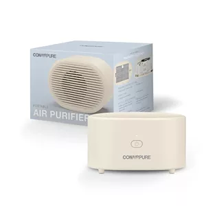 دستگاه تصفیه هوای کوچک قابل حمل Conair، شارژی با سیم/بدون سیم، فیلتر هوا HEPA، تصفیه کننده هوا برای آلرژی، گرد و غبار، گرده، کنترل بو، خانه، اتاق خواب، اتاق خوابگاه، تصفیه کننده هوا برای اتاق کوچک