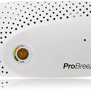 رطوبت گیر کوچک قابل شارژ Pro Breeze برای جذب رطوبت در فضاهای کوچک. بدون نیاز به سیم، مناسب کمد، حمام، کشو، ماشین و غیره - رطوبت گیر کوچک 16.5 x 3.5 x 10.2 سانتی متر