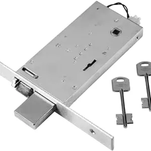 قفل برقی دو لنگه آلومینیومی مدل Stainless Steel