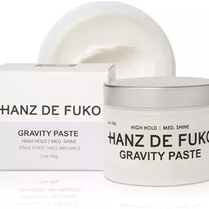 خمیر حالت دهنده موی مردانه هانز دی فوکو Gravity Paste با درخشش متوسط (56 گرم)