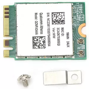 کارت شبکه بی سیم Denash کارت شبکه دو بانده QCNFA344A WiFi با تراشه بلوتوث مدل ماژول بی سیم برای ویندوز
