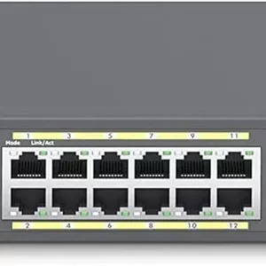 سوئیچ اترنت گیگابیتی 24 پورت مدیریت شده ابری EnGenius ECS1528FP با 4 پورت SFP  10GE | بودجه PoE 410W، قابل نصب در رک 1U