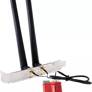 کارت شبکه بی سیم F FENVI Mini AX210NGW WiFi 6E M.2 2230 NGFF، آداپتور شبکه BT 5.3 بی سیم AX210 802.11ax Tri-Band AX5400Mbps WiFi 6GHz Band برای کامپیوتر و ویندوز 11/10