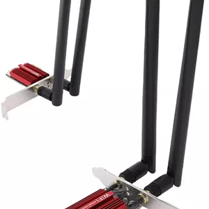 کارت شبکه بی‌سیم مدل WiFi 6E PCIe سرعت 4200Mbps