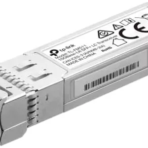فرستنده و گیرنده نوری TP-Link TL-FM511 10G-LR SFP  LC، ماژول SFP تک حالته | نصب آسان | رابط LC Duplex | قابلیت تعویض سریع | تا فاصله 10 کیلومتر | پشتیبانی از SFP MSA و DDM