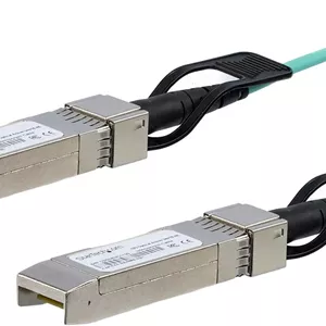 کابل فیبر نوری فعال  SFP به  SFP سازگار با Cisco SFP-10G-AOC5M StarTech.com - طول 5 متر - 10 گیگابیت بر ثانیه - مینی گیگابیتی