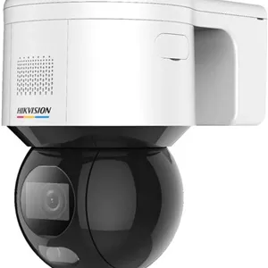 دوربین تحت شبکه دام چرخشی و شیب دار 4 مگاپیکسلی رنگی TeleDirect Hikvision DS-2DE3A400BW-DE ColorVu مناسب فضای باز با میکروفون و بلندگو