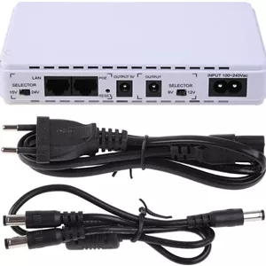 منبع تغذیه بدون وقفه بادوام مینی UPS با باتری پشتیبان 5V/9V/12V/15/24V