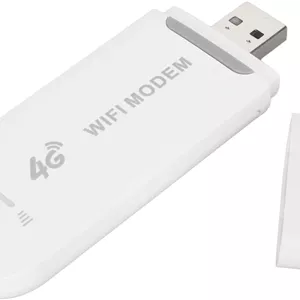 مودم وای فای USB 4G LTE مدل Asixxsix، روتر هات اسپات وای فای بی سیم قابل حمل، روتر مسافرتی کوچک قابل حمل و کاربردی 4G LTE با اسلات سیم کارت استاندارد