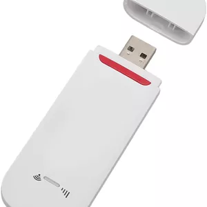مودم دانگل USB قابل حمل 4G LTE روتر هات اسپات بی سیم برای اروپا، آسیا، اقیانوسیه، آفریقا - اشتراک اینترنت با حداکثر 10 کاربر