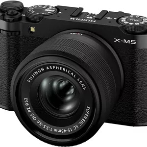 کیت دوربین بدون آینه فوجی فیلم X-M5 به همراه لنز XC15-45mm - مشکی