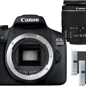 دوربین عکاسی کانن مدل EOS 2000D به همراه لنز 18-55mm