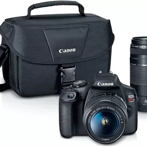 دوربین عکاسی کانن مدل EOS Rebel T7 به همراه لنز دوگانه