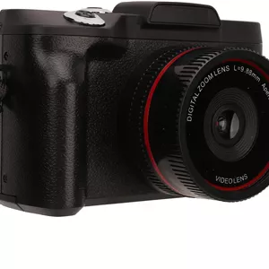 دوربین دیجیتال هوشمند Cuifati، دوربین میکرو SLR فوق العاده HD 1080P با کیفیت 16 مگاپیکسل برای عکاسی، صفحه نمایش HD 2.4 اینچی، ضد لرزش چند محوره، دوربین ولاگینگ برای نوجوانان و مبتدیان