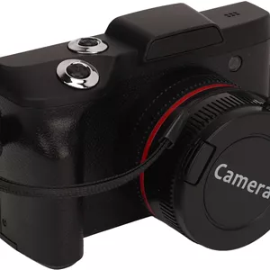 دوربین دیجیتال میکرو SLR با کیفیت 16 مگاپیکسل Luqeeg، تصویر فوق العاده شفاف، ضبط ویدئو 1080P، زوم 16 برابر، کاهش لرزش، صفحه نمایش HD 2.4 اینچی، طراحی سبک وزن برای عکاسی، مسافرت، سلفی