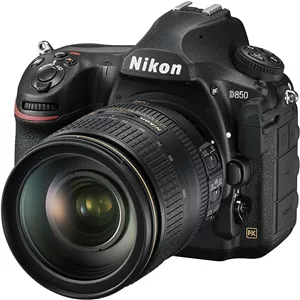 دوربین DSLR نیکون D850 با لنز AF-S 24-120mm f/4G ED VR – حسگر 45.7 مگاپیکسلی FX-Format – فیلمبرداری 4K UHD Wi-Fi و بلوتوث – دوربین عکاسی حرفه ای