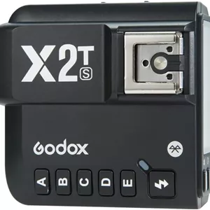 فرستنده فلاش بی‌سیم گودکس X2T-S 2.4G برای سونی با TTL HSS 1/8000s، عملکرد گروهی، پنل کنترل LED و قابلیت بروزرسانی سیستم عامل