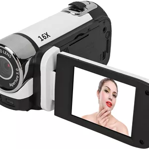 دوربین فیلم‌برداری دیجیتال Dpofirs مدل 1080P رنگ سفید