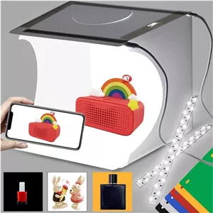 استودیو عکاسی پرتابل DUCLUS مدل Mini با 40 عدد LED