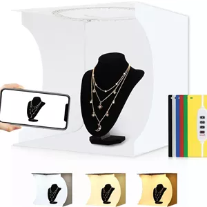 استودیو عکاسی مدل 12 اینچی با نور LED قابل تنظیم