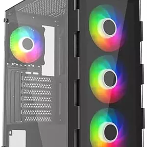 کامپیوتر رومیزی اقتصادی مناسب گیمینگ/ایستگاه کاری: پردازنده RYZEN 7 | رم 16 گیگابایتی | انتخاب کارت گرافیک با شما | 512 گیگابایت NVME2 ترابایت HDD | ویندوز 11 | WIFI BT آماده (RYZEN 7RTX 3060 12GB DDR6)