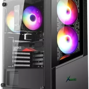کیس گیمینگ اسمبل شده با پردازنده Core i5-12400F و کارت گرافیک RTX 5050