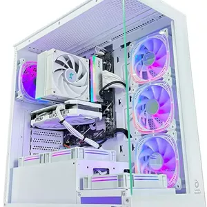 کامپیوتر گیمینگ - Intel Core i5-13400F | GeForce RTX 3060 12GB GPU | 32GB DDR4 RAM | 1TB NVMe SSD | خنک کننده بادی | H610 MB | 650W 80  PSU | WiFi/BT/Win11 Pro | کامپیوتر رومیزی