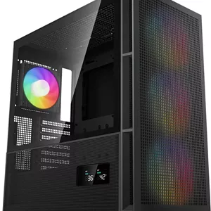 کامپیوتر گیمینگ پیشرفته - پردازنده Intel Core i7-12700F | کارت گرافیک RTX 4060 8GB | رم 16GB DDR4 | حافظه SSD NVMe M.2 NV2 1TB | خنک کننده بادی ARGB | منبع تغذیه 650W | مادربرد H610 | WiFi/BT/Win11 Pro | کامپیوتر رومیزی