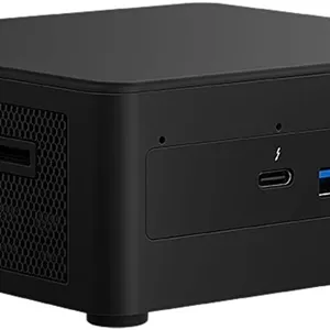 کیت عملکردی Intel NUC 11 Pro NUC11PAHi7 (پردازنده 4 هسته ای i7-1165G7، رم 32 گیگابایتی، SSD 1 ترابایتی، گرافیک Iris) مینی کامپیوتر تجاری گیمینگ، Thunderbolt 3، Wi-Fi، کارت SD کامپیوترهای IST، ویندوز 10 پرو