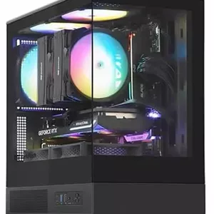 کیس کامپیوتر گیمینگ و ورک استیشن اقتصادی Micro View سفید/مشکی: پردازنده CORE i7 | انتخاب کارت گرافیک | 16 گیگابایت رم | 1 ترابایت SSD NMVE/SATA | ویندوز 10 | دارای WIFI و بلوتوث (CORE I7RX 580 8GB GRAPHICS)