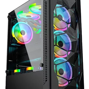 کامپیوتر گیمینگ/ایستگاه کاری اقتصادی (RYZEN 5 5600RTX 2060 SUPER 8GB DLSS): AMD Ryzen 5 | گزینه GPU | رم 16 گیگابایتی | SSD NVME/SATA 1 ترابایتی | ویندوز 10 | WIFI BT آماده