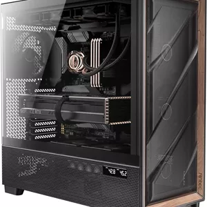 کیس کامپیوتر انتک مدل Flux Pro با پنل چوبی