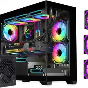 کیس کامپیوتر گیمینگ DarkFlash مدل C218M همراه با منبع تغذیه 650 وات