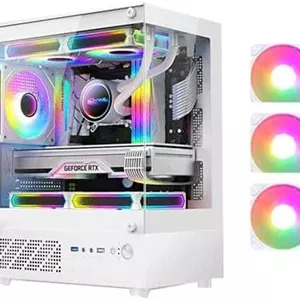 کیس گیمینگ مدل 270 Degree Panoramic به همراه 3 فن