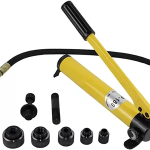 ابزار پانچ هیدرولیک قابل حمل میلگرد برقی هیدرولیک HANZALA مدل SK-15C برای سوراخکاری فلزات