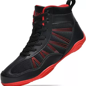 کفش بوکس مدل High Top کفی ضد لغزش
