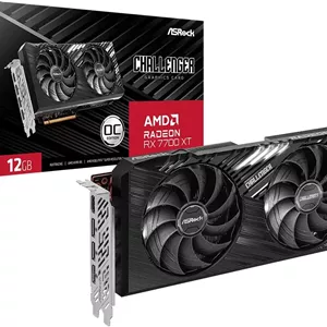 کارت گرافیک ASRock Radeon RX 7700 XT Challenger 12GO با 12288 مگابایت حافظه GDDR6