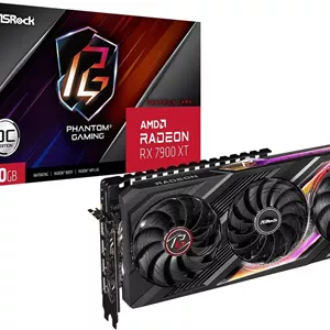 کارت گرافیک ای‌اس‌راک RX7900XT PG 20GO با پردازنده AMD Radeon RX 7900 XT و حافظه 20 گیگابایت GDDR6