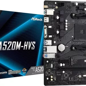 مادربرد ASRock AMD A520 Socket AM4 Micro ATX DDR4-SDRAM