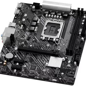 مادربرد Asrock B760M-H2/M.2، چیپست Intel B760، سوکت 1700، فرم فاکتور Micro ATX، دو اسلات DDR5، دو پورت HDMI، شبکه 2.5G LAN، اسلات PCIe4، دو اسلات M.2