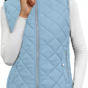 جلیقه زنانه hlysgo مدل Quilted Puffer