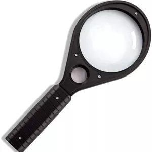 ذره‌بین دستی مدل 2.5X و 5X