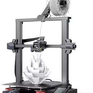 پرینتر سه بعدی رومیزی Irovami Ender-3 S1 Plus FDM با اکسترودر تمام فلزی Sprite، ابعاد ساخت 300x300x300 میلی متر، صفحه چاپ فولادی فنری PC، CR Touch اتوماتیک