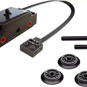 موتور قطار لگو سری Power Functions 88002 - دارای 4 چرخ و 2 محور - به راه آهن لگویی خود جان ببخشید!
