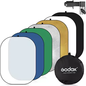 رفلکتور عکاسی گودکس مدل 7-in-1 ابعاد 100x150 سانتی‌متر