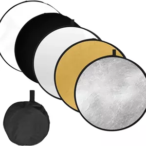 رفلکتور عکاسی 5 در 1 مدل Collapsible سایز 110 سانتی‌متر